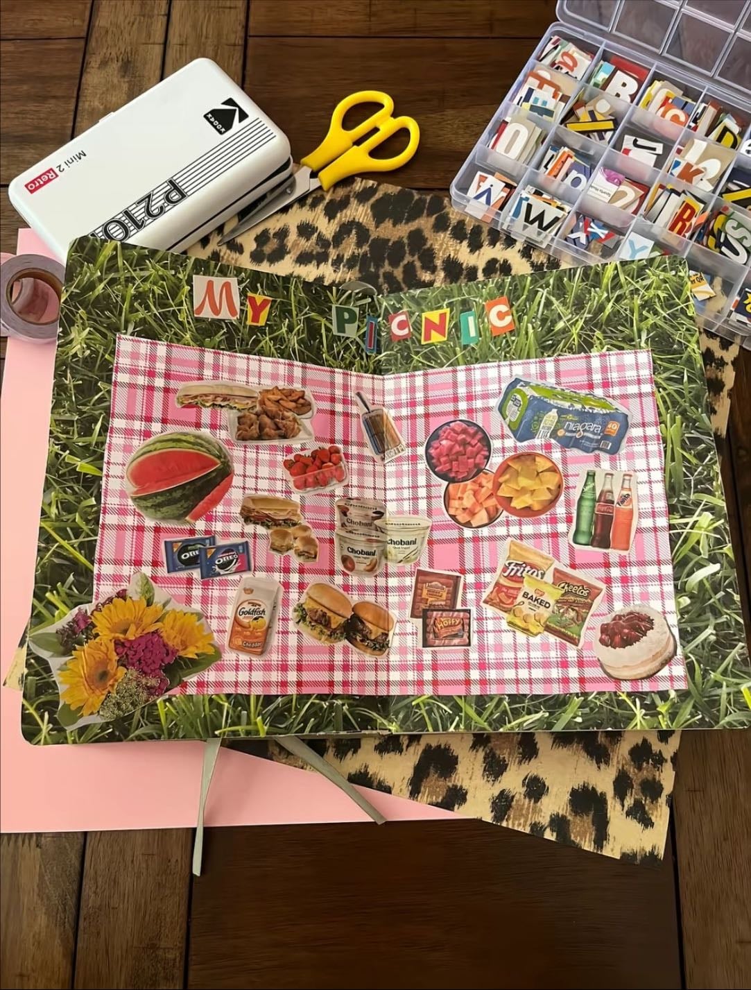 Picnic spread