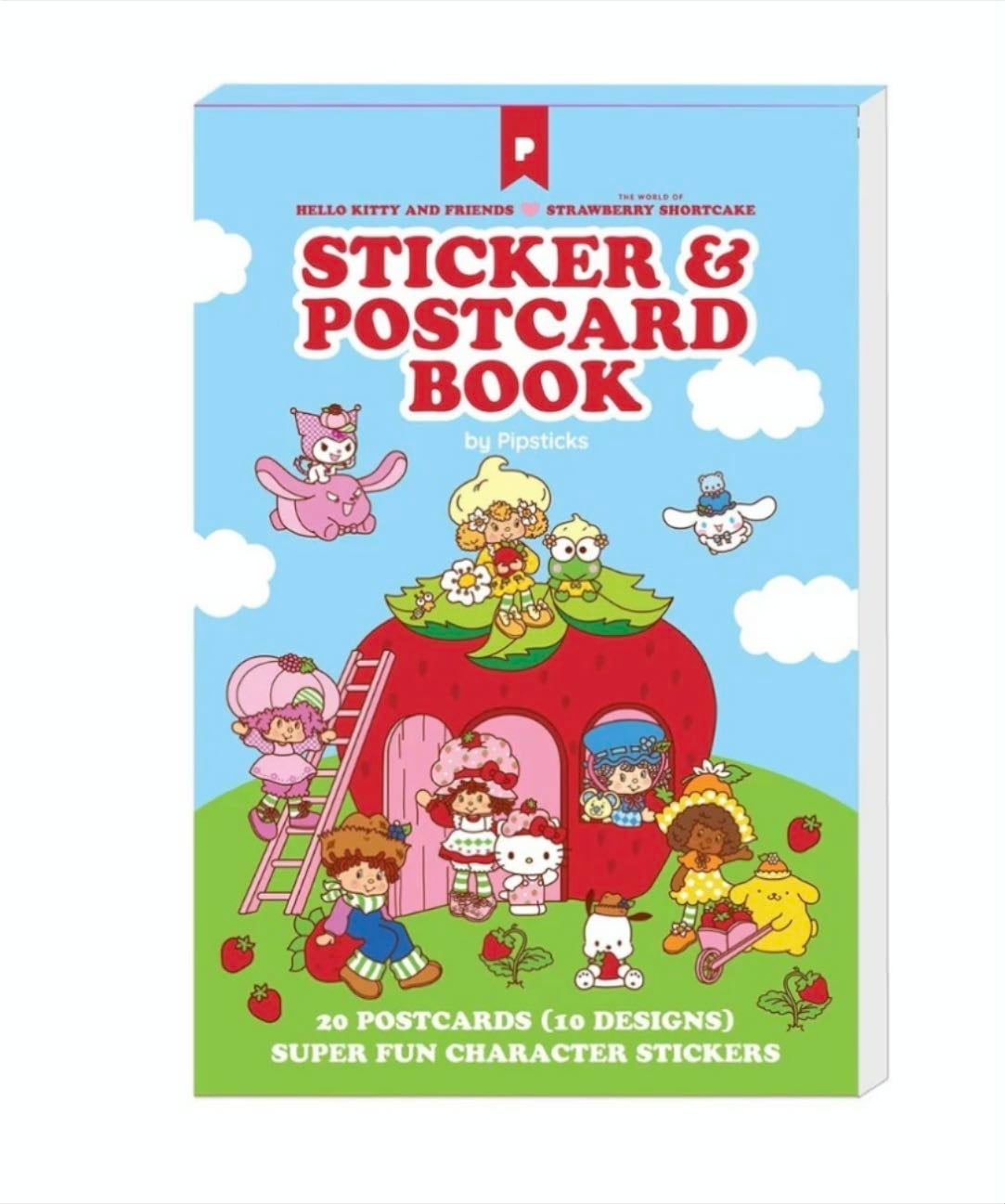 The Sweetest Friends Sticker and Postcard Book - Pipsticks