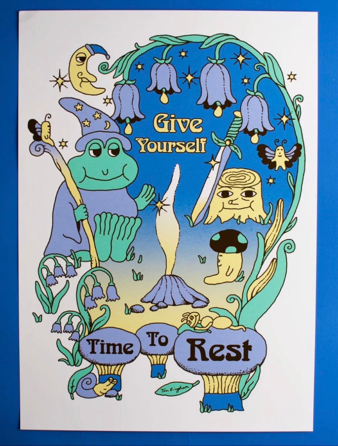 A3 print - Time To Rest - Tom Bingham