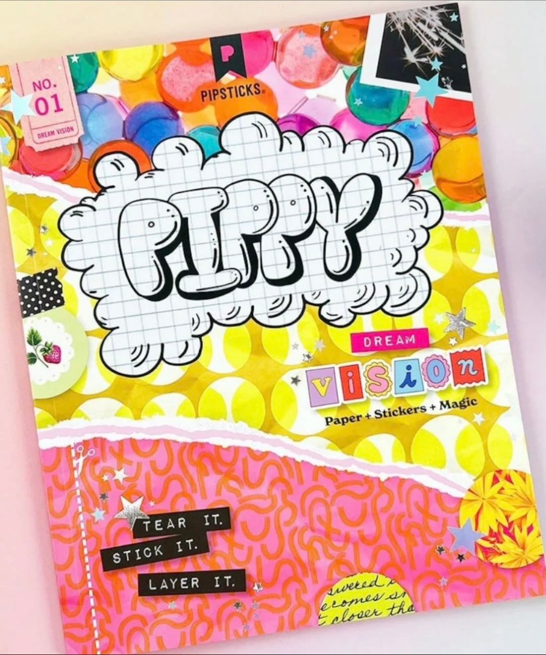Dream Vision Collage Book - Pipsticks