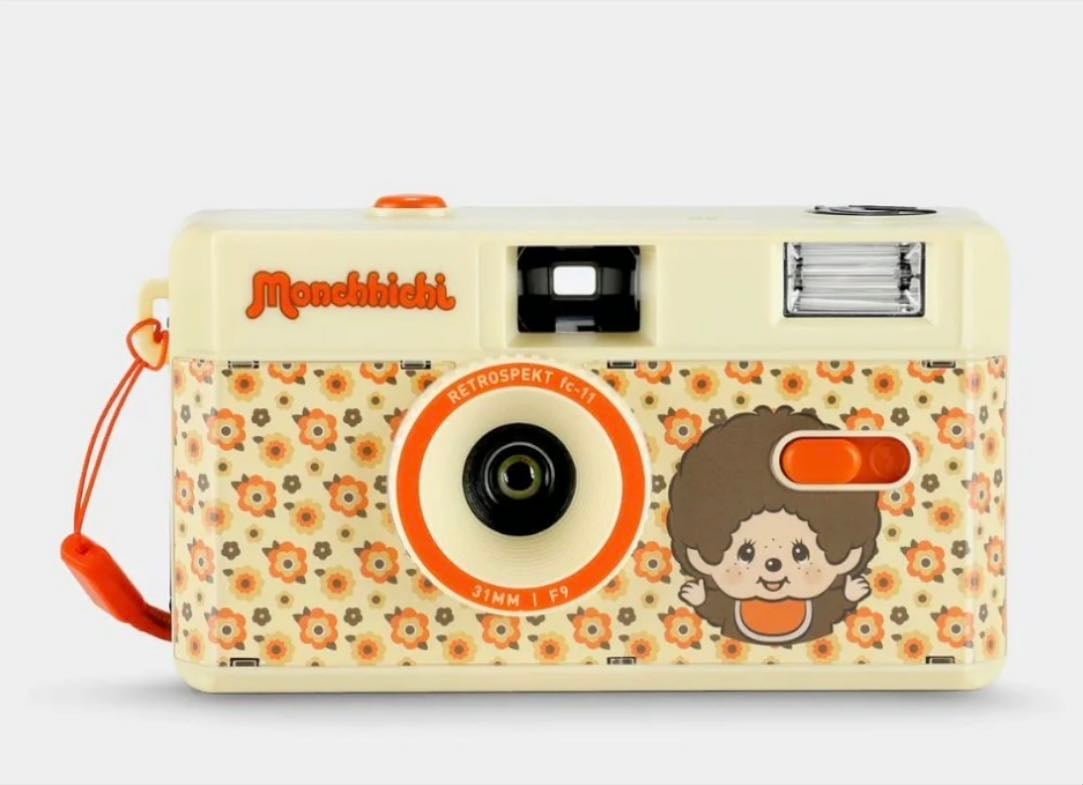 Monchhichi FC-11 35mm Film Camera - Retro Flowers - Retrospekt