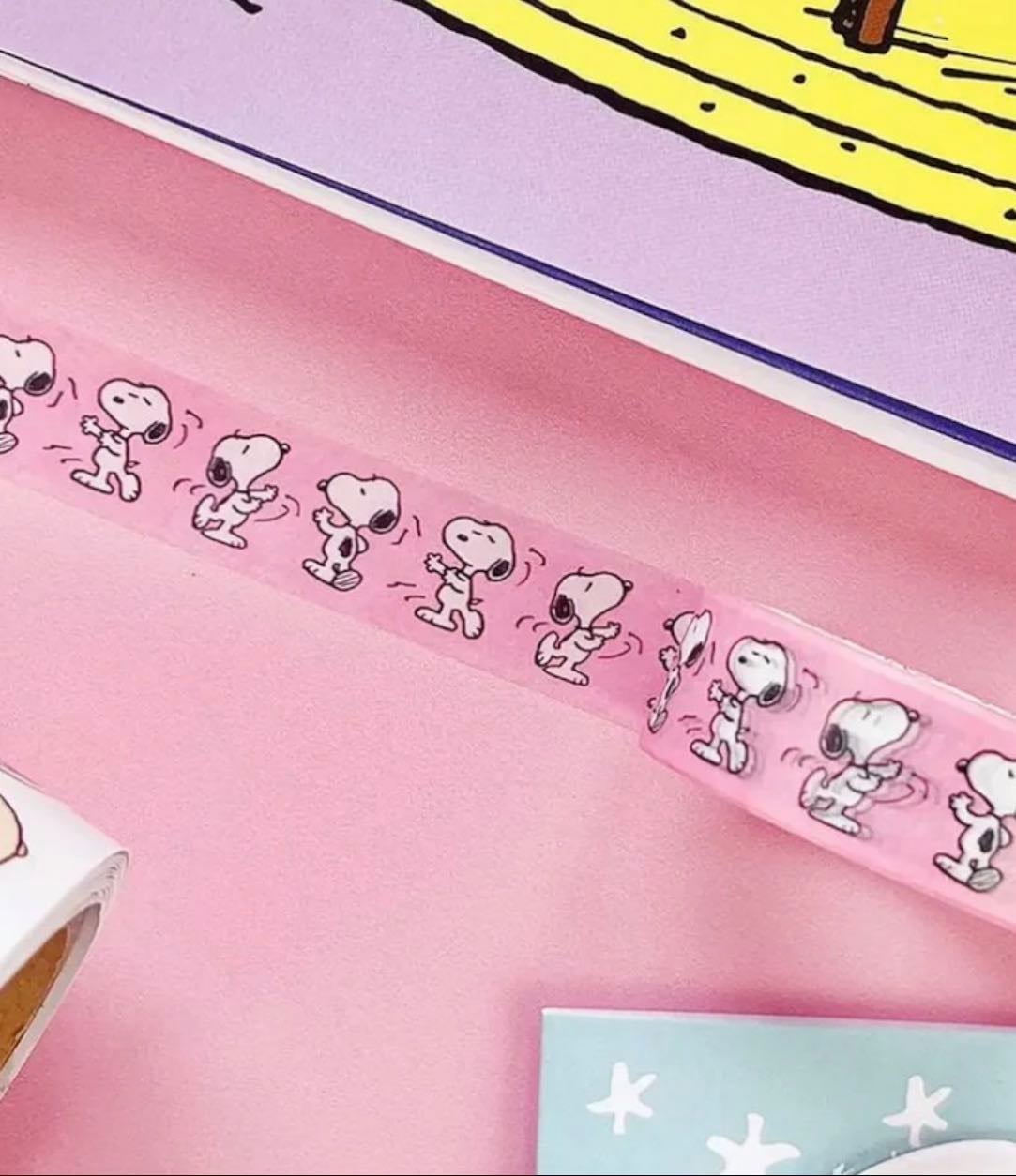 Snoopy Twist and Wag Washi Tape - Pipsticks