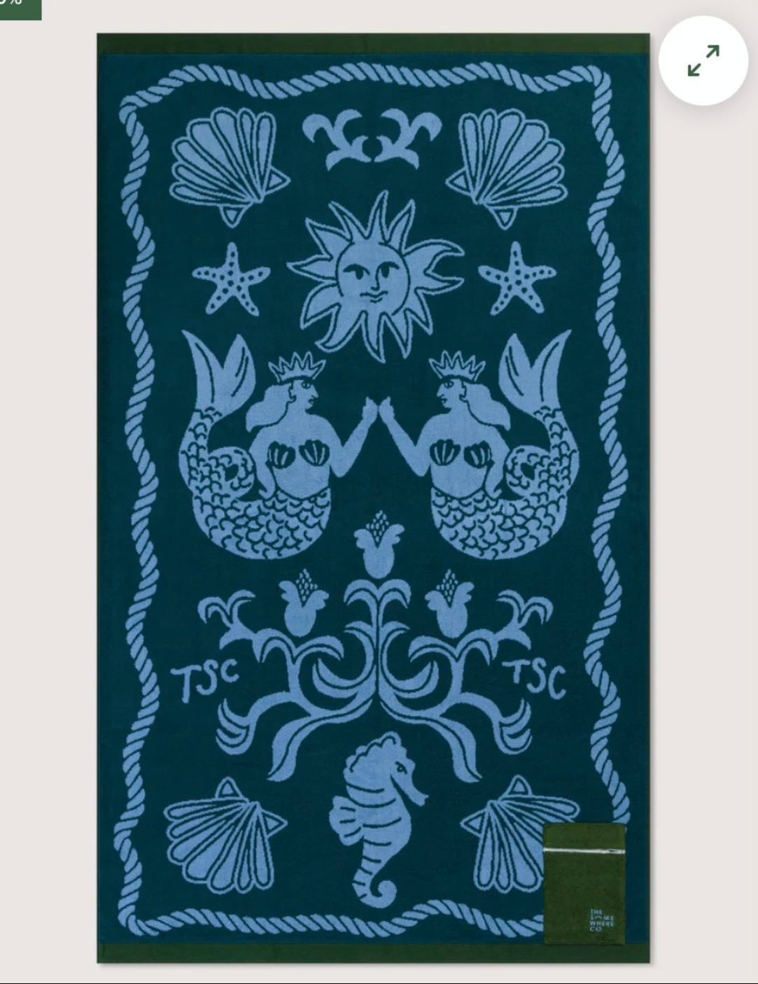 My Own Muse Premium Beach Towel - The Somewhere Co