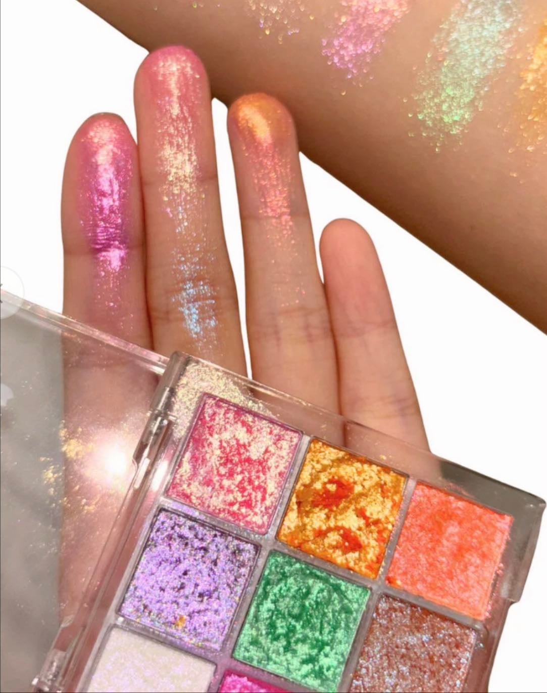 Pocket Spring Glitter Eye Palette - Cloudicos