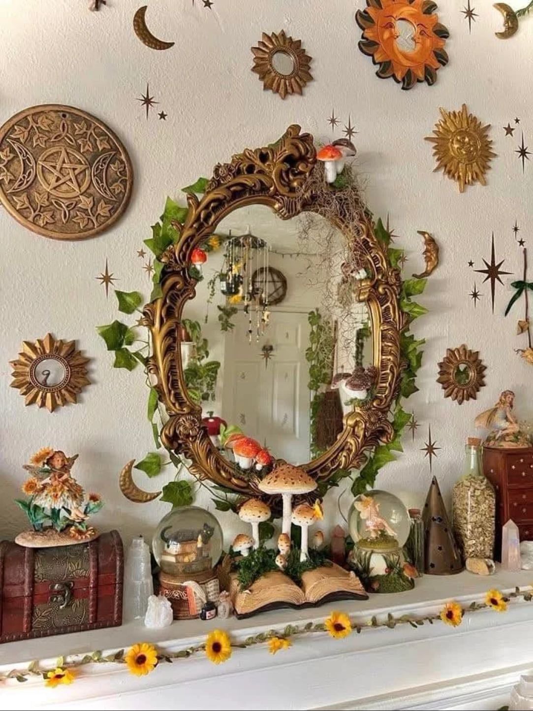 Vintage or whimsical mirrors