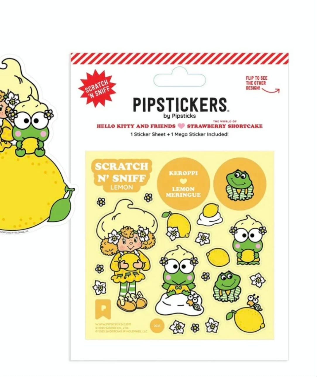 Lemon Orchard Scratch n Sniff Stickers - Pipsticks