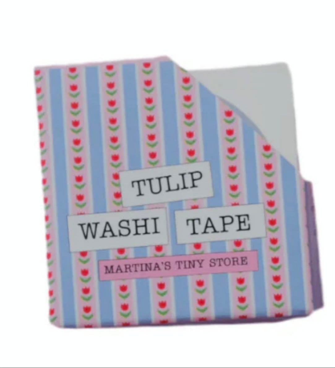 Tulip Washi Tape - Martina's Tiny Store