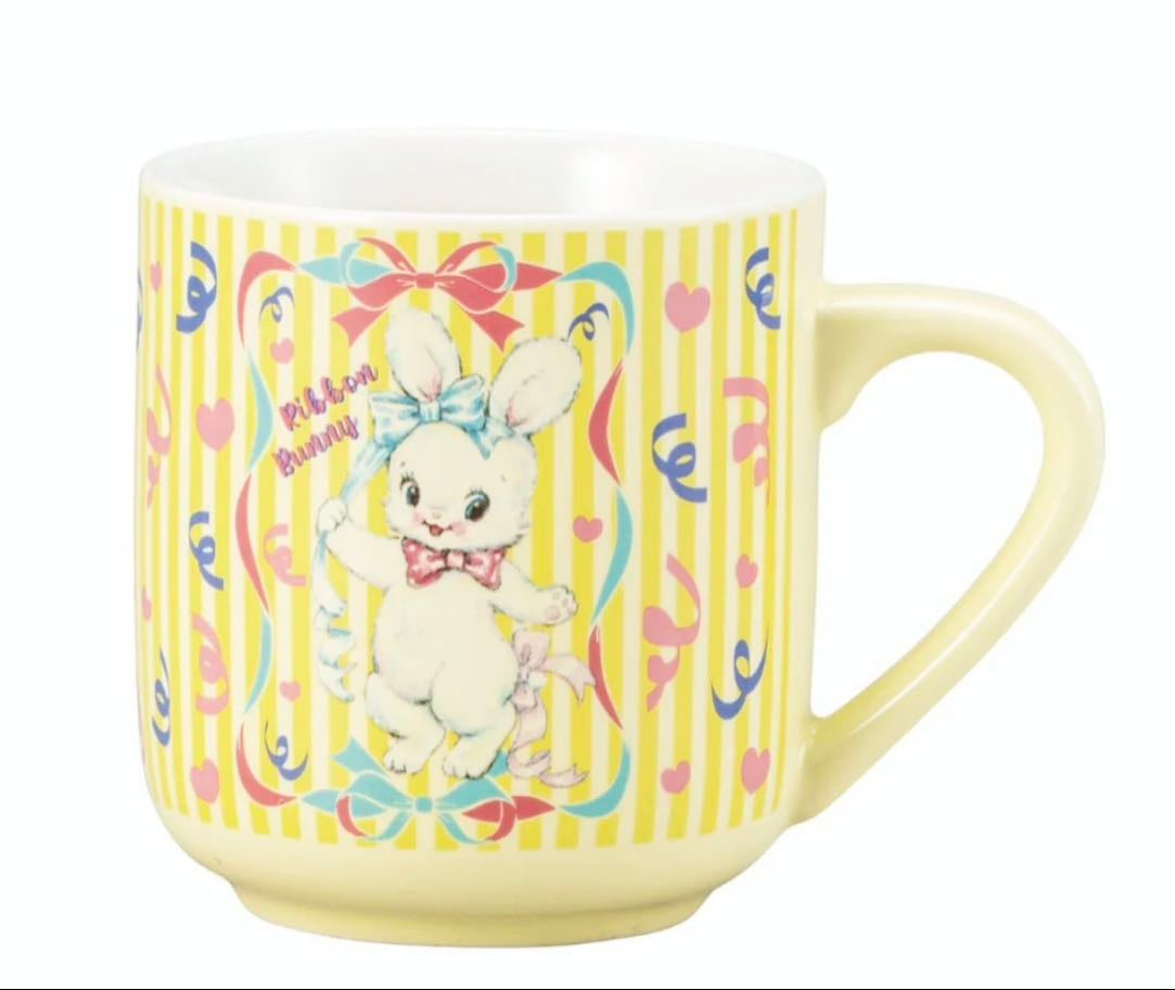 Yellow Bunny Mug - Swimmer