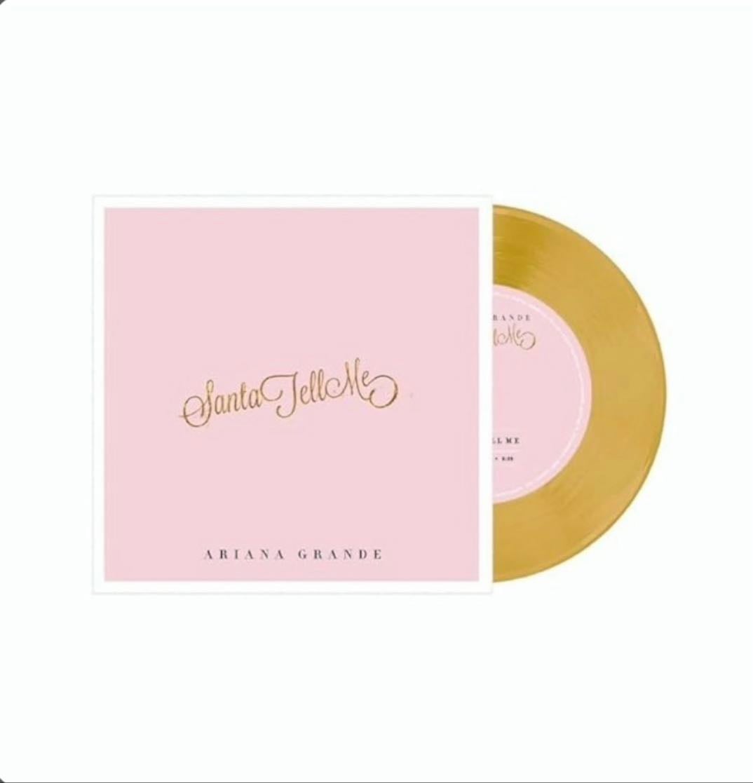 7 inch Santa Tell Me gold édition ✔️