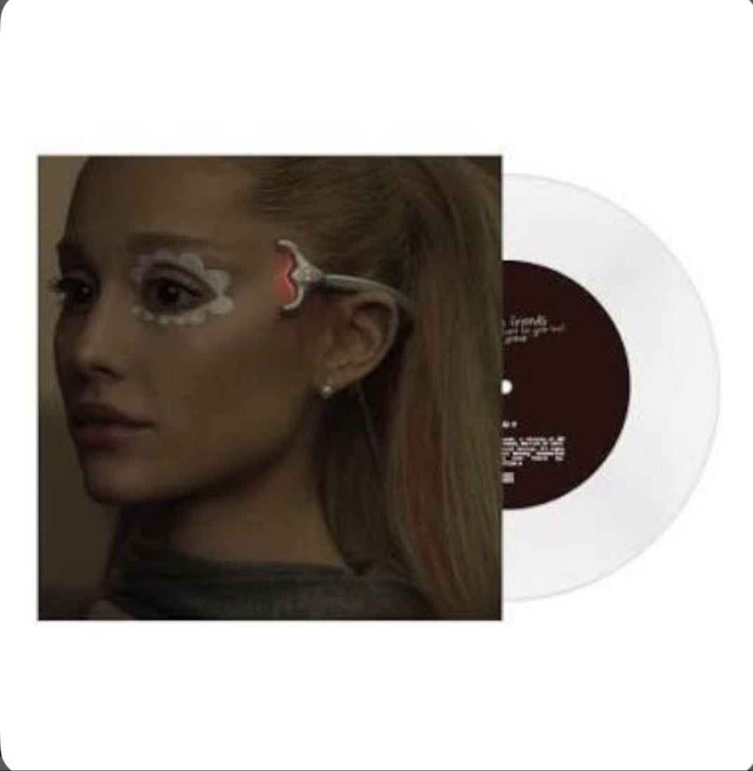 7 inch We Can't Be Friend clear édition
