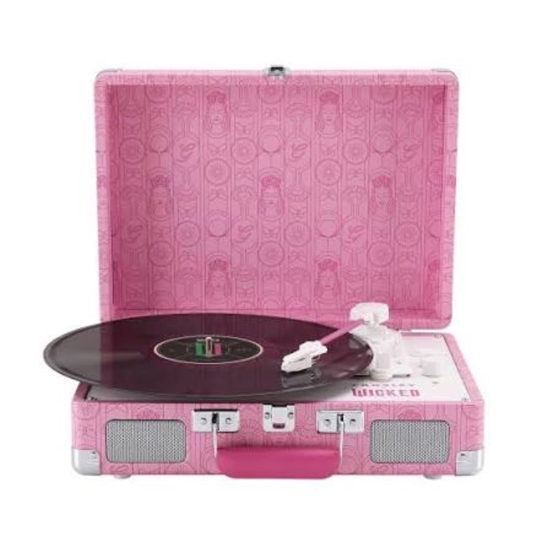 Crosley Cruiser Plus Wicked Glinda Edition Bluetooth Turntable