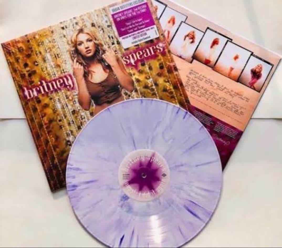 Oops...l Did It Again Purple / White swirl édition