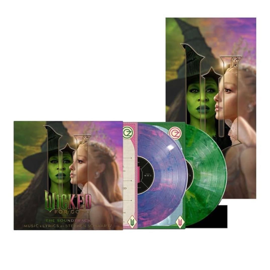 Wicked for Good pink/blue & green marbled édition