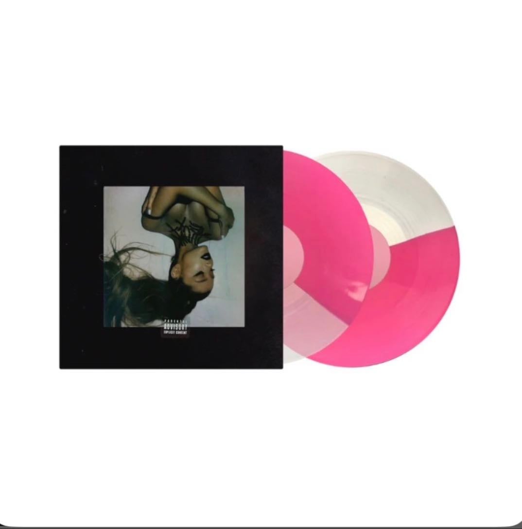 Thank u next pink/clear split édition ✔️