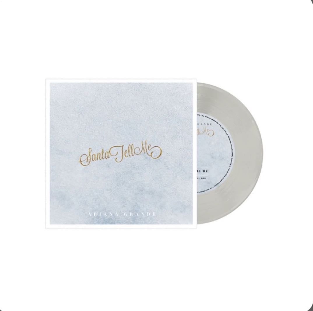 7 inch Santa Tell Me clean white édition