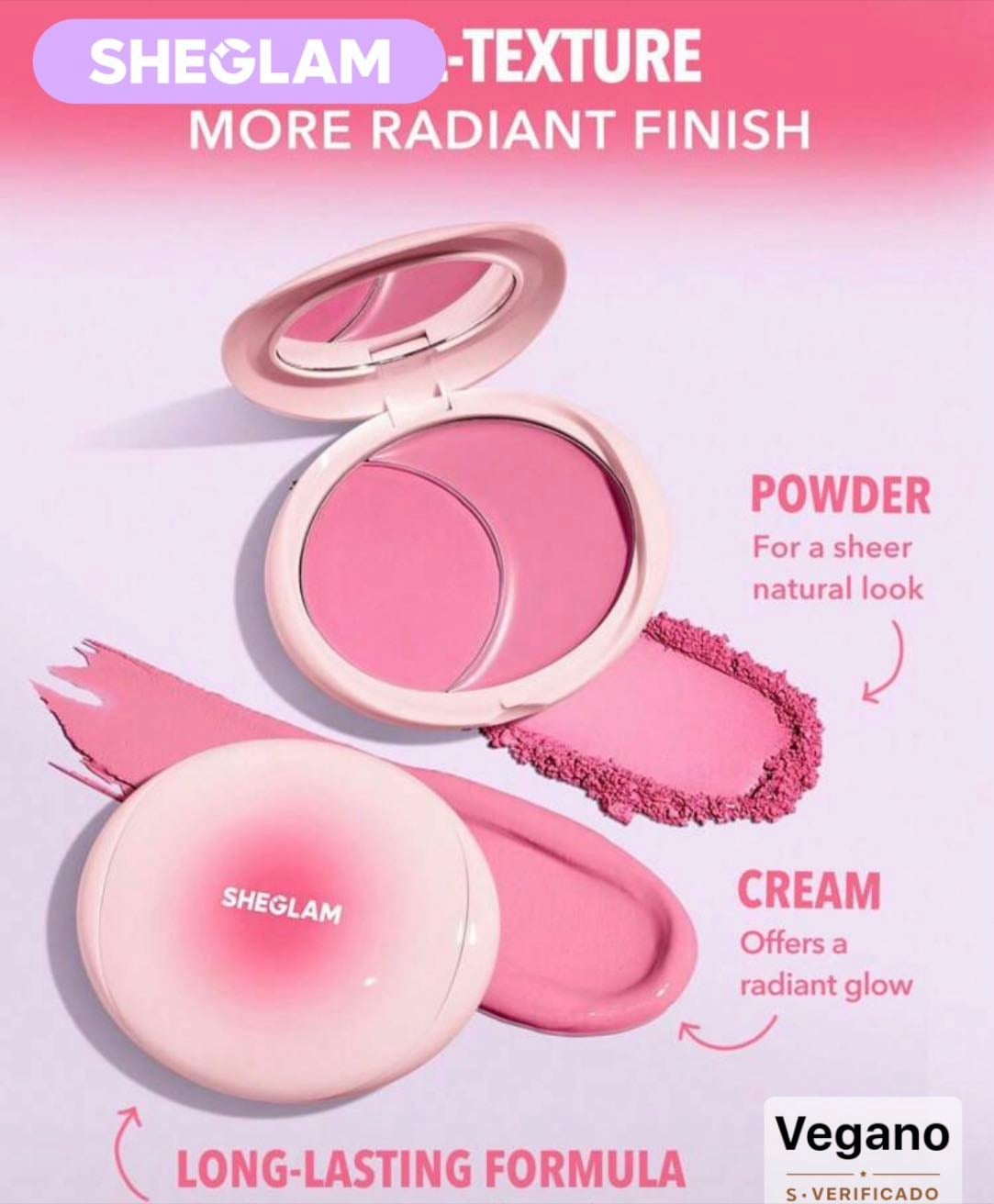 Sheglam. Blush dos en uno