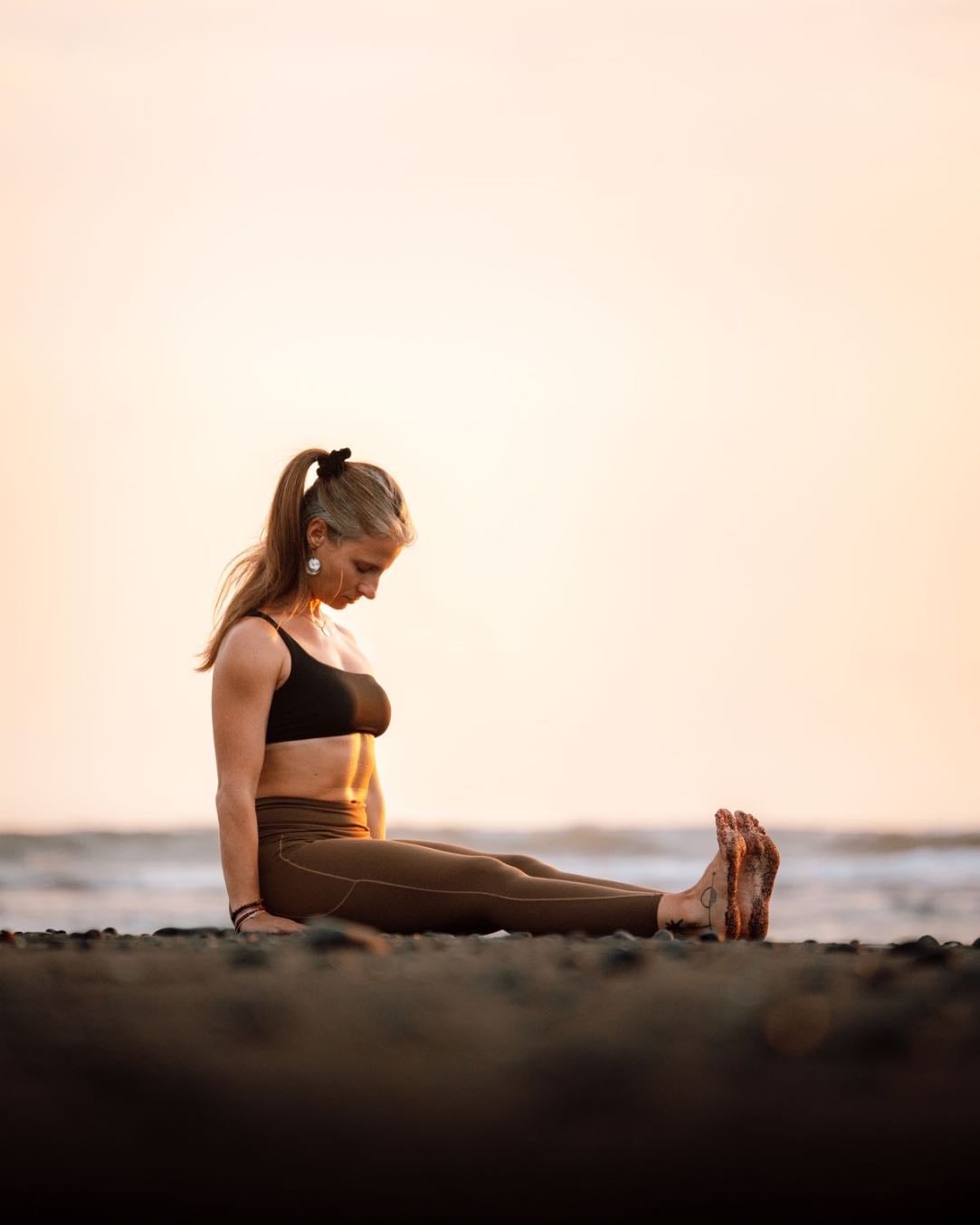 staff pose - dandasana