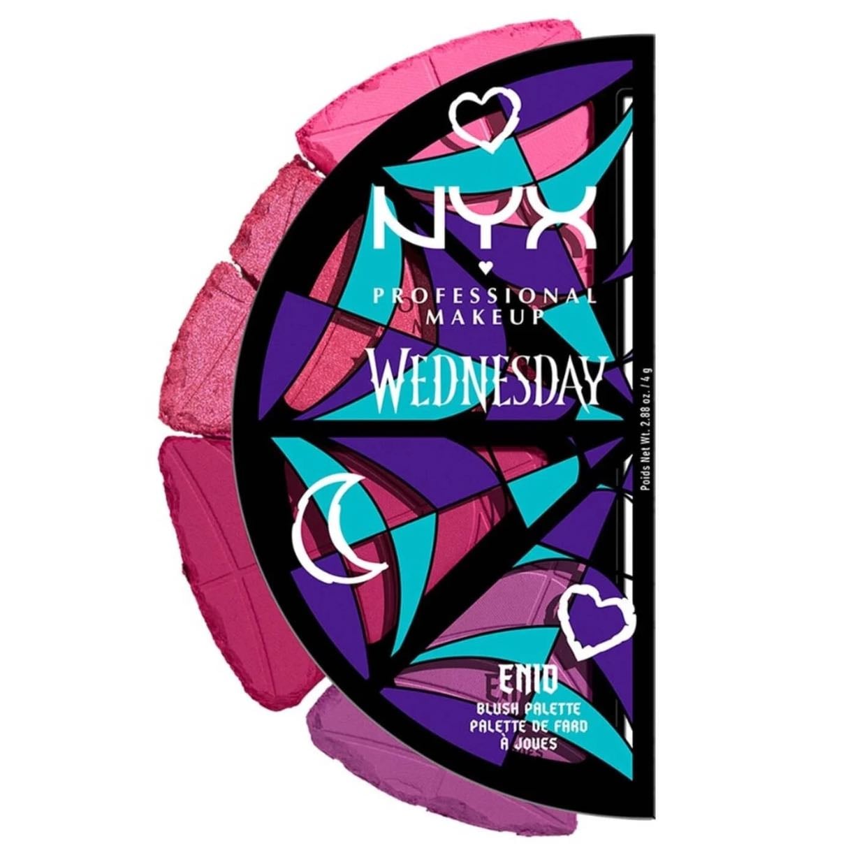 NYXS - Paleta de Rubores Wednesday