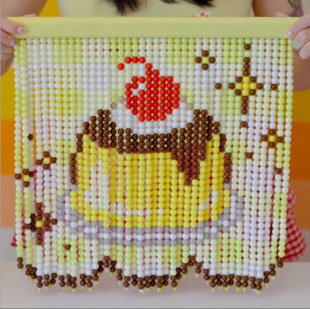beaded curtain
