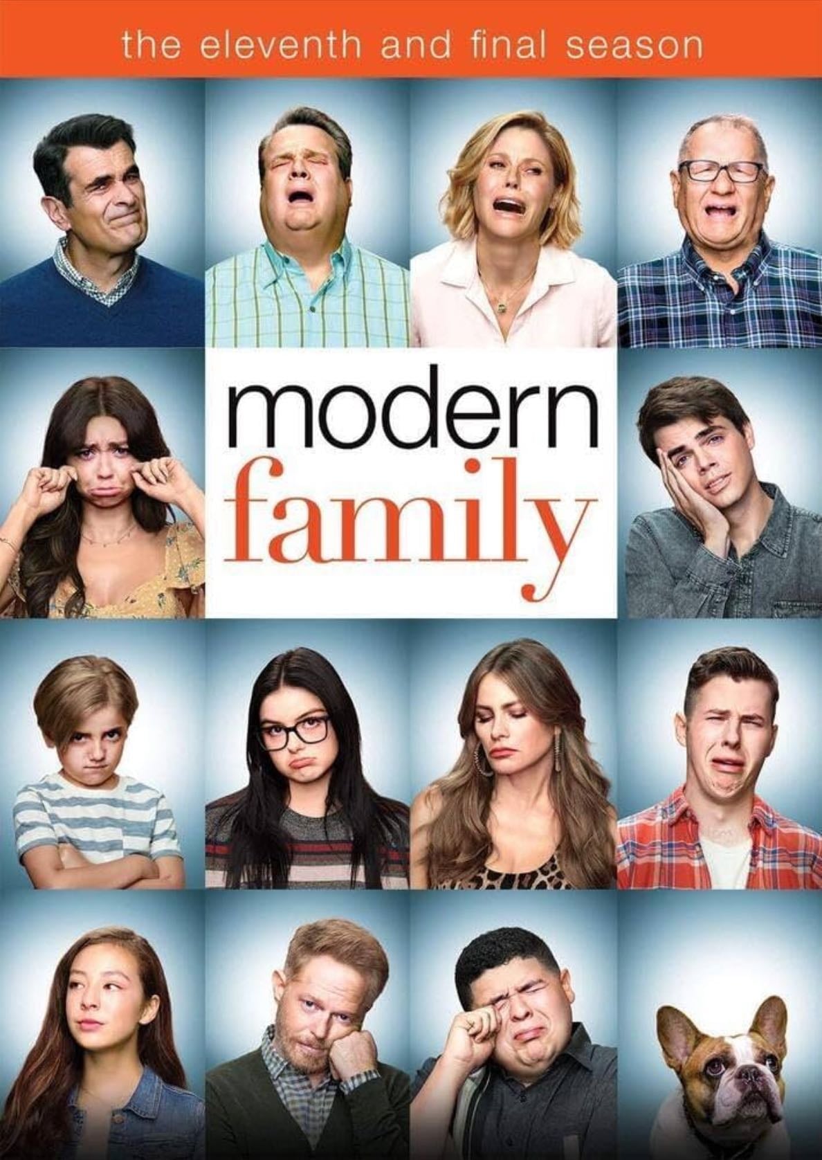 Modern Family - I love modern family!! It’s great to have in the back. I think it’s really funny and really love watching it.