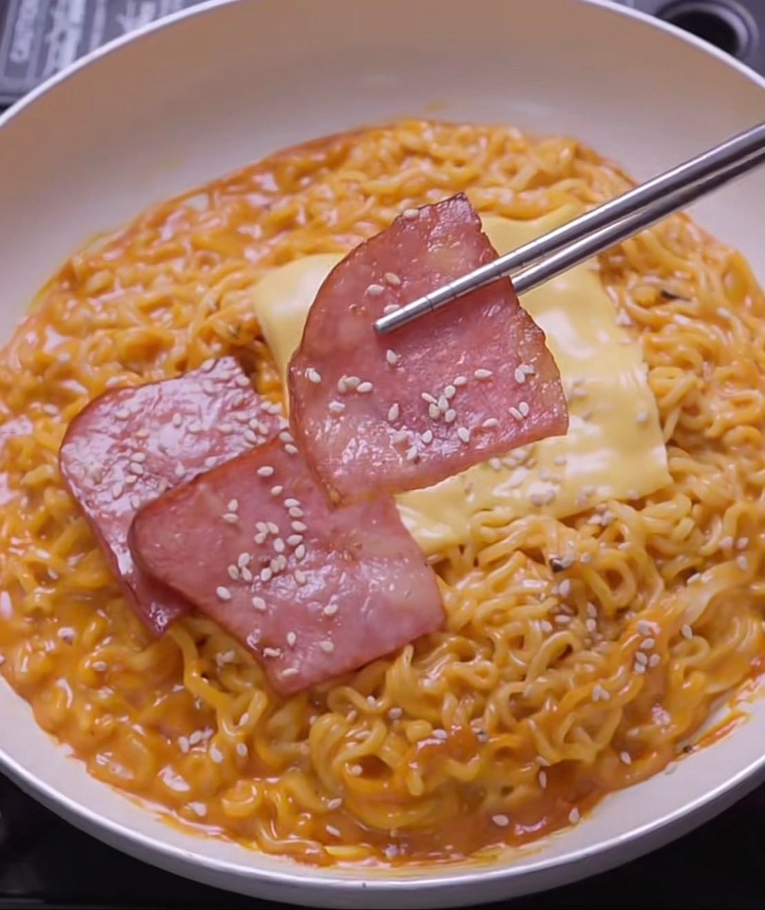 Buldak de queso - Ramen
