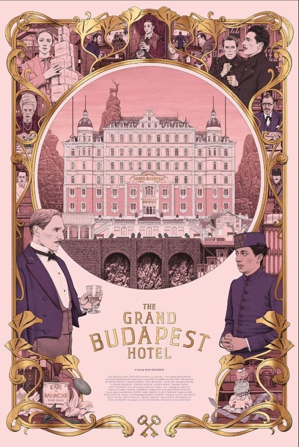 El Gran Hotel Budapest - Wes Anderson · 2014