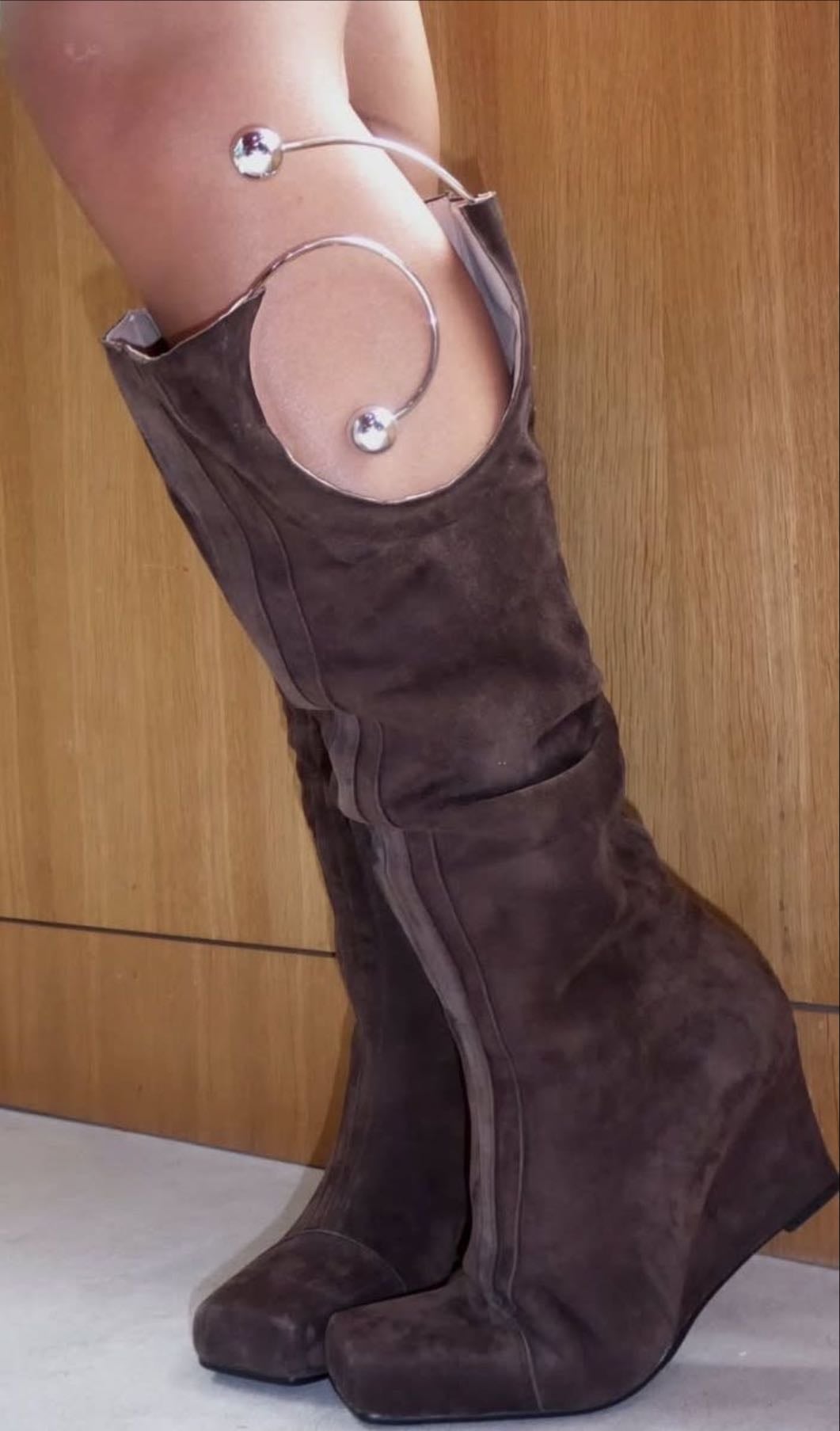 Botte avec bijoux