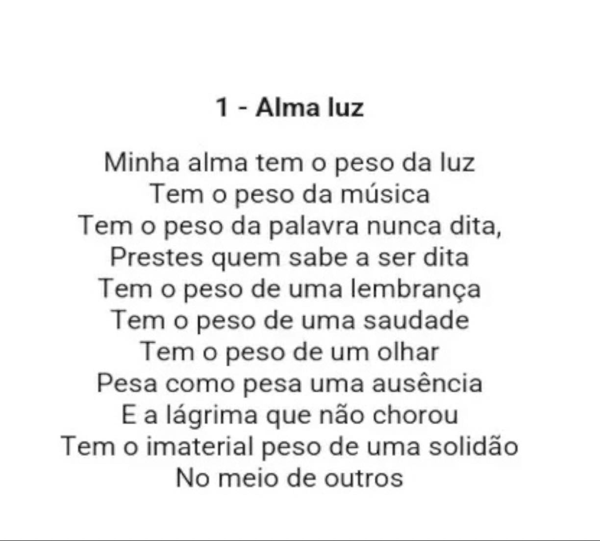 Alma Luz - Clarice Lispector
