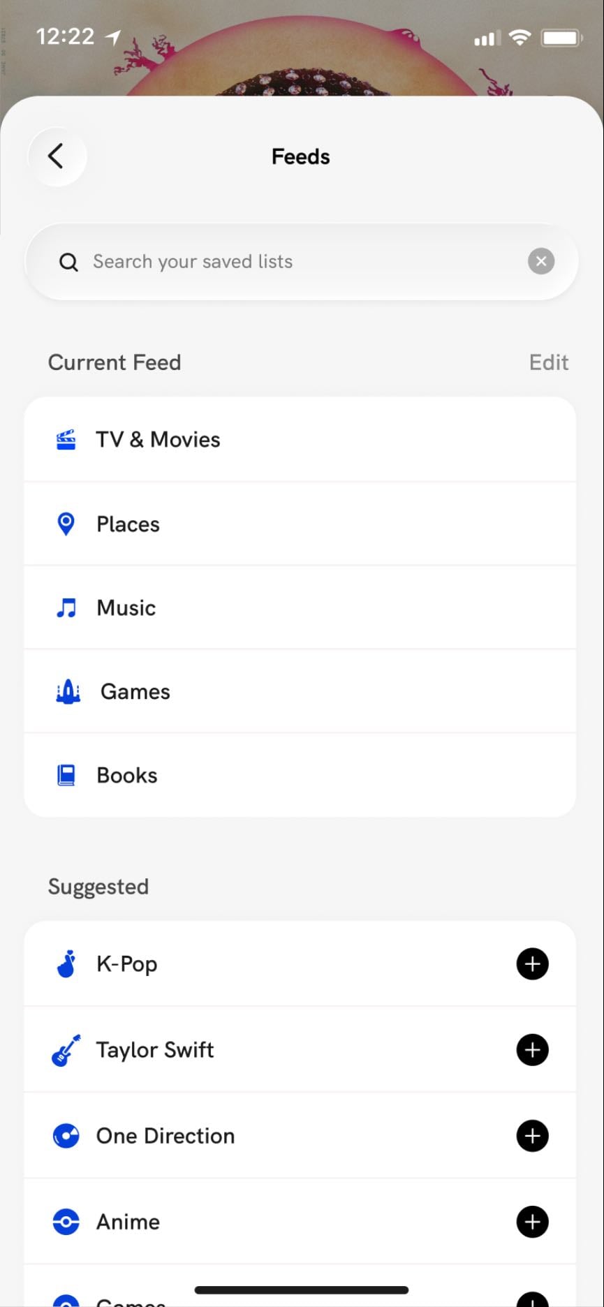 Custom Feeds - Get content based on what you love