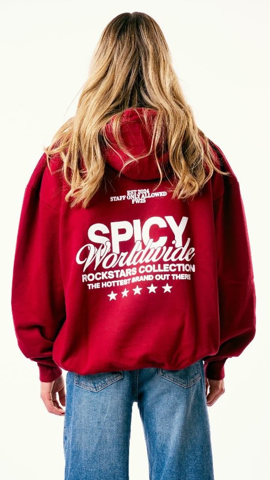 WORLDWIDE HOODIE BURDEO - SPICY 🌶️