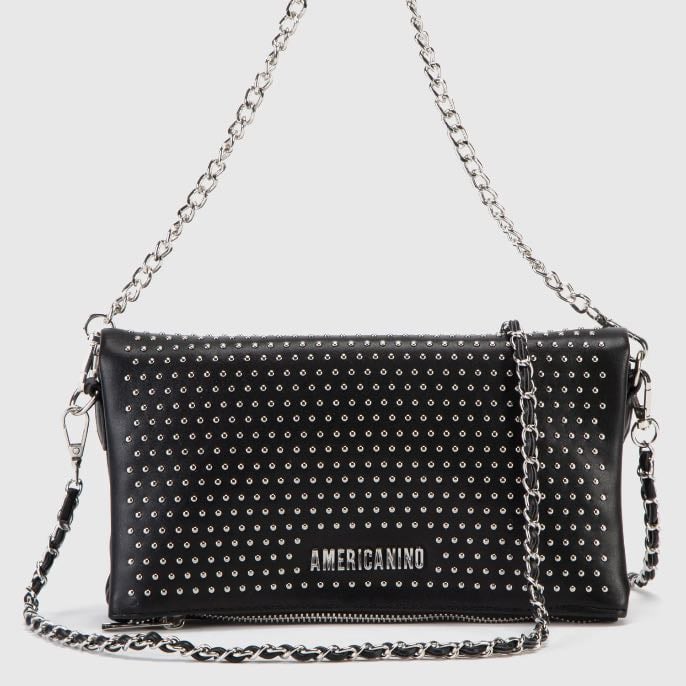 cartera bandolera mujer tachas - americanino