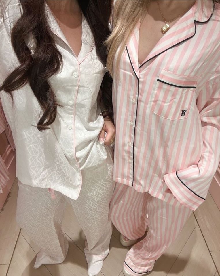 pijamas estilo victorita secrets - algodón <: