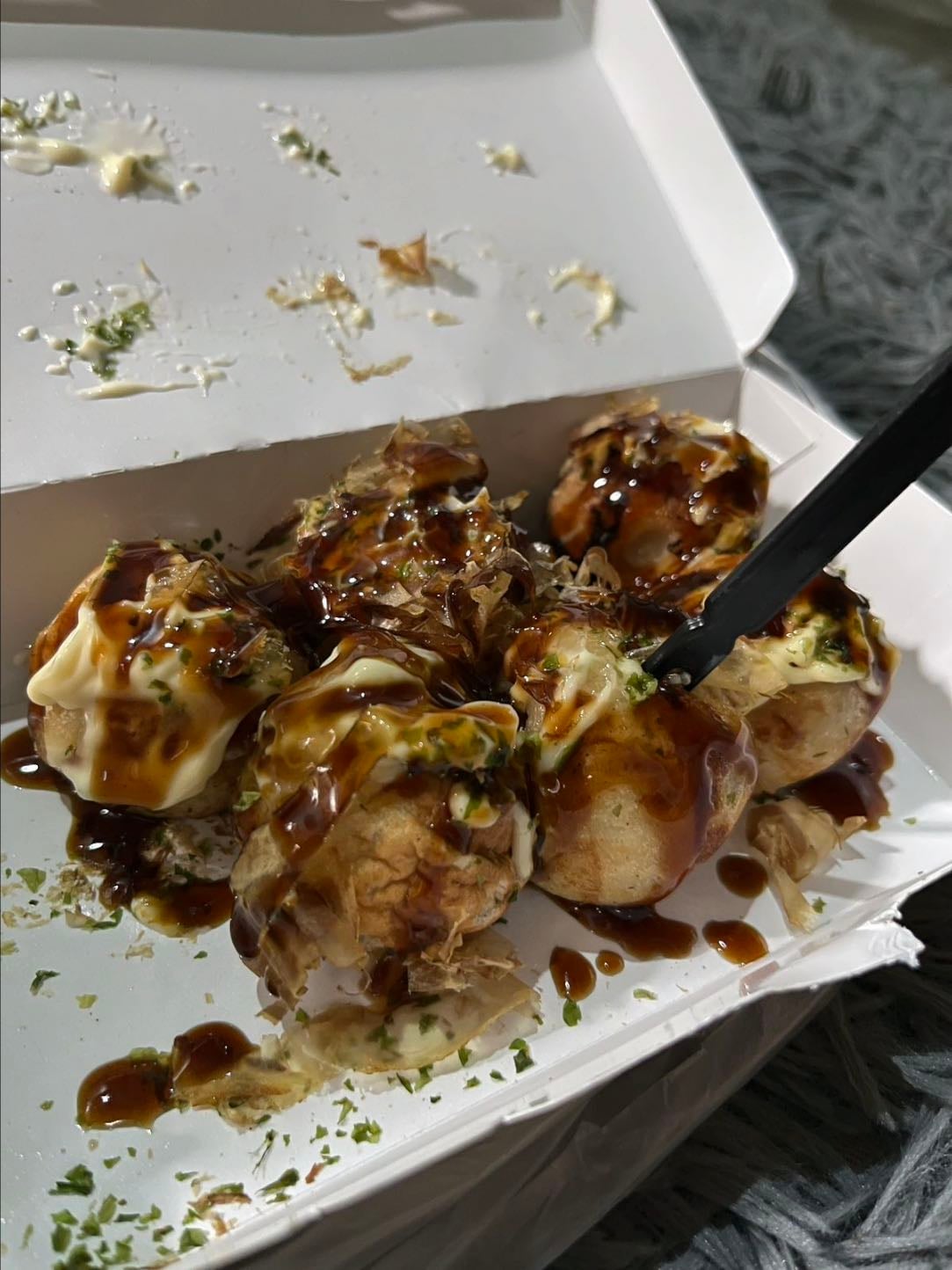 takoyaki - from the vendor near my uni