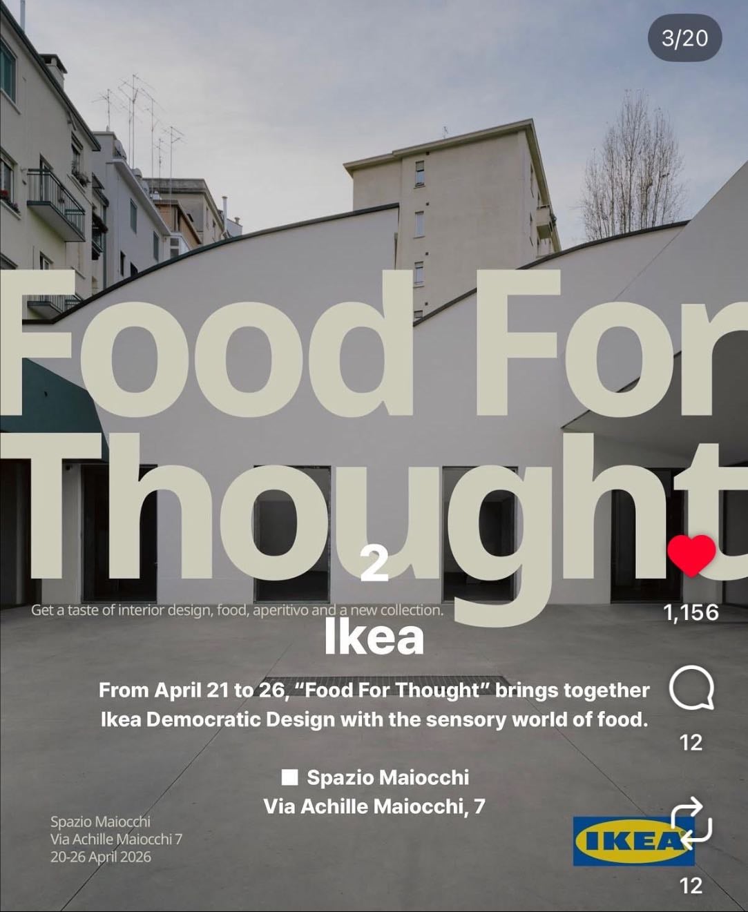 Ikea Expo - Food for thought