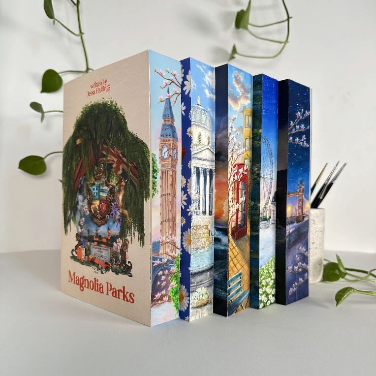 Magnolia parks hand painted editions