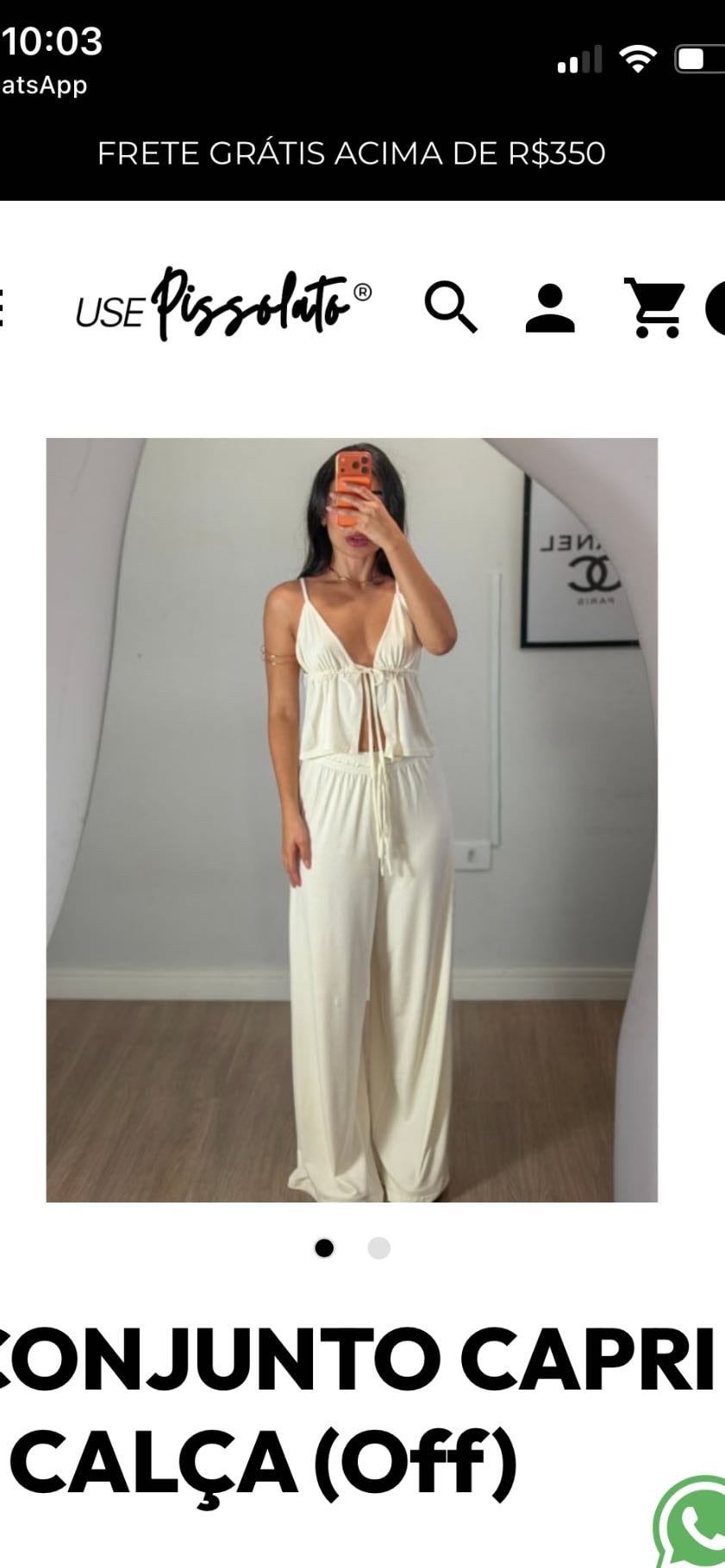 conjunto capri