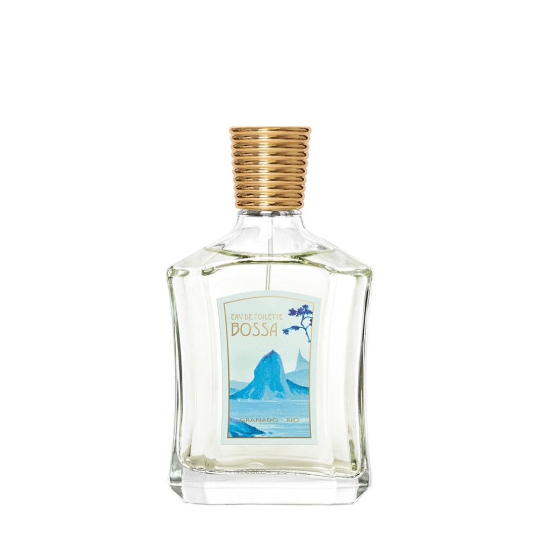 granado bossa - Família e Pirâmide Olfativa
Floral Solar Cítrico
Notas de topo: limão*, mandarina* e petitgrain
Notas de corpo: notas marinhas, frangipani e leite de coco
Notas de fundo: tiaré, musk e cashmere