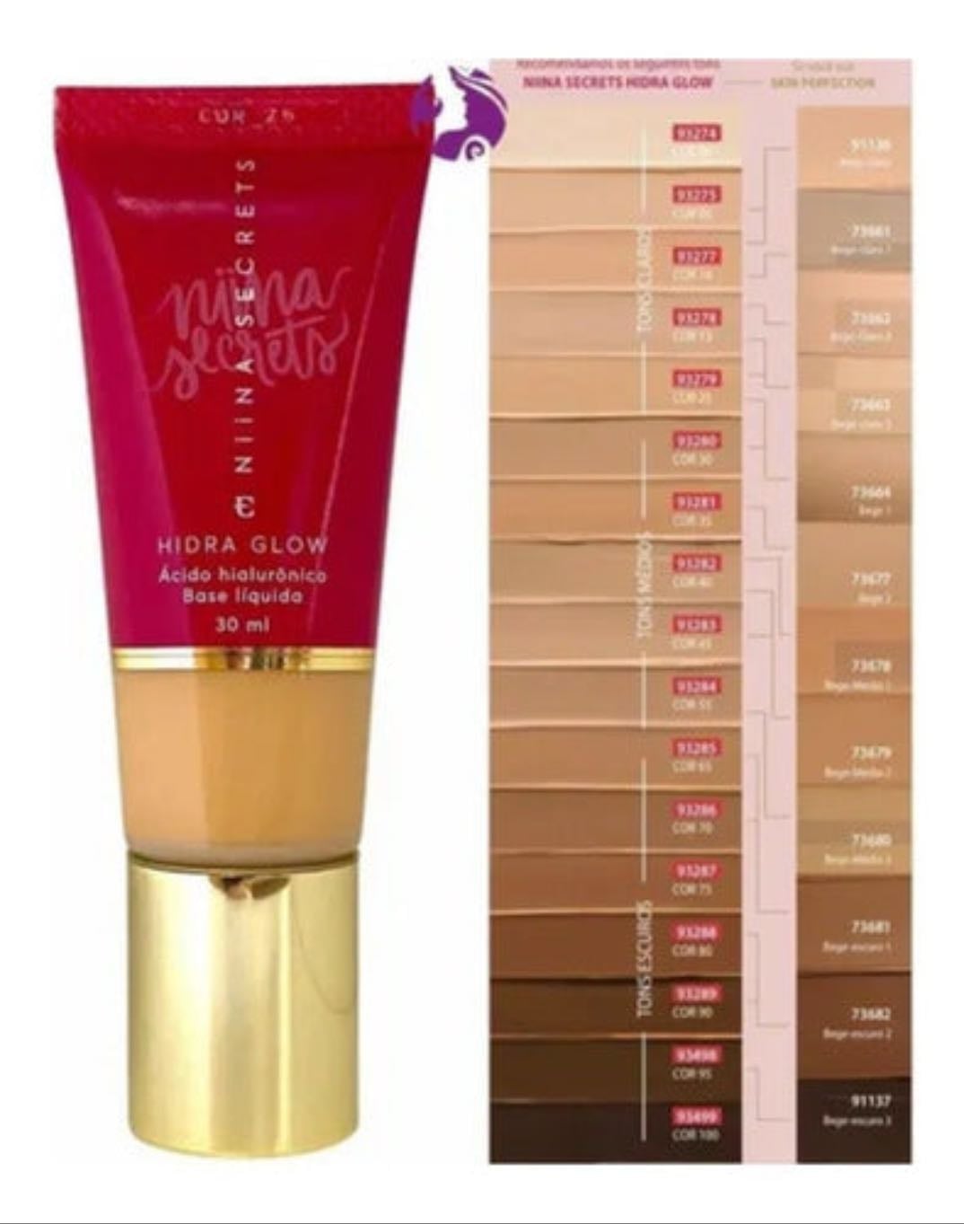 base hidra glow Nina secrets