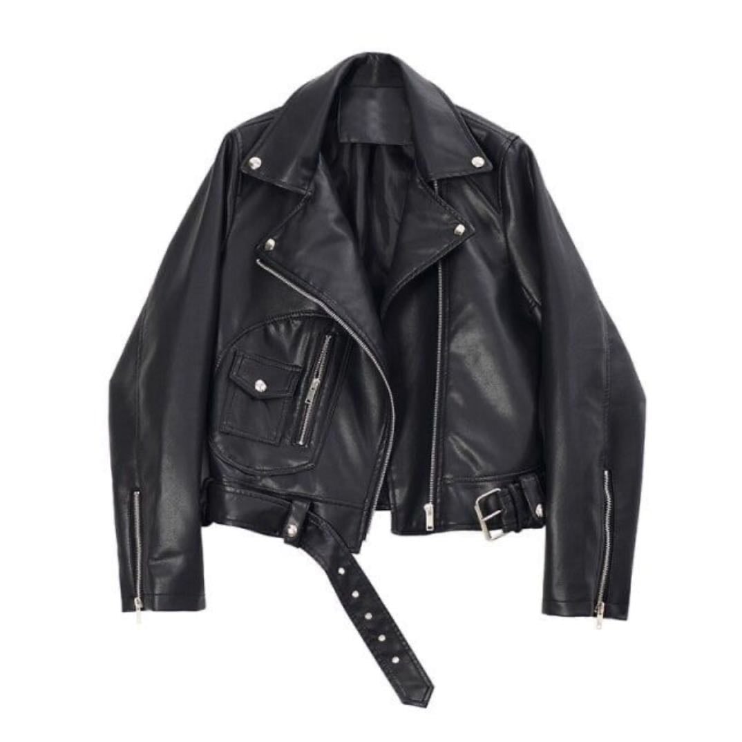 leather jacket ༄