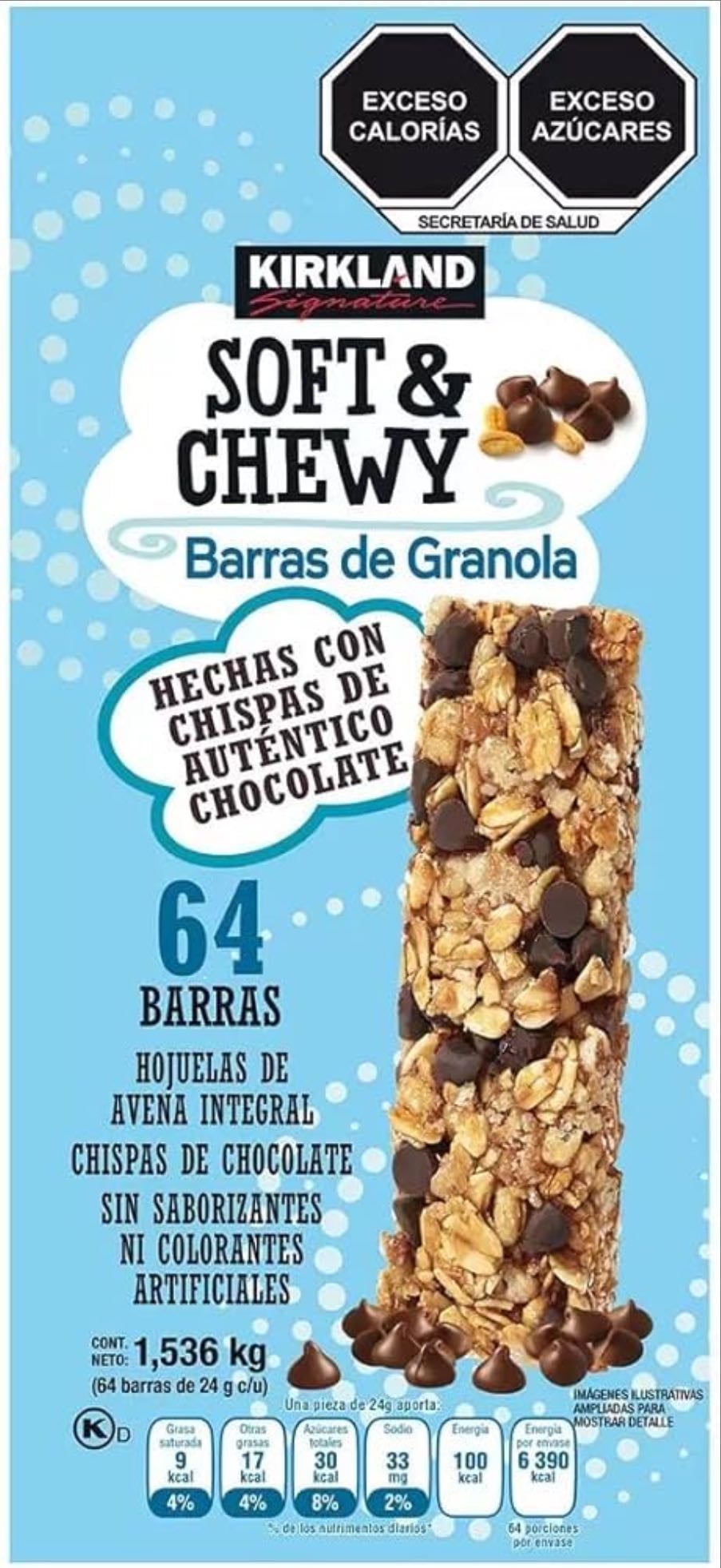 Soft & Chewy Barra de granola - Las amoooo están del