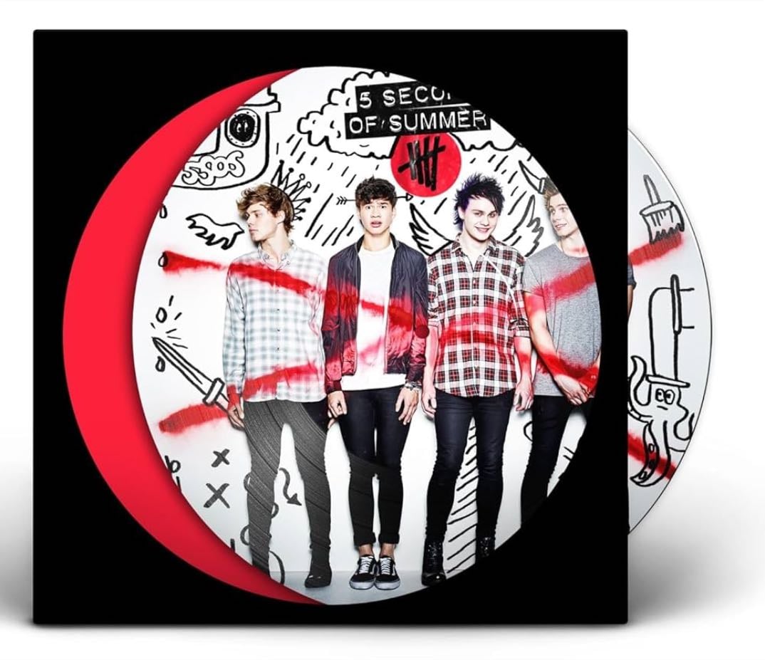 5 seconds of summer vinyl !! - Love this album smm and seeing them this month !