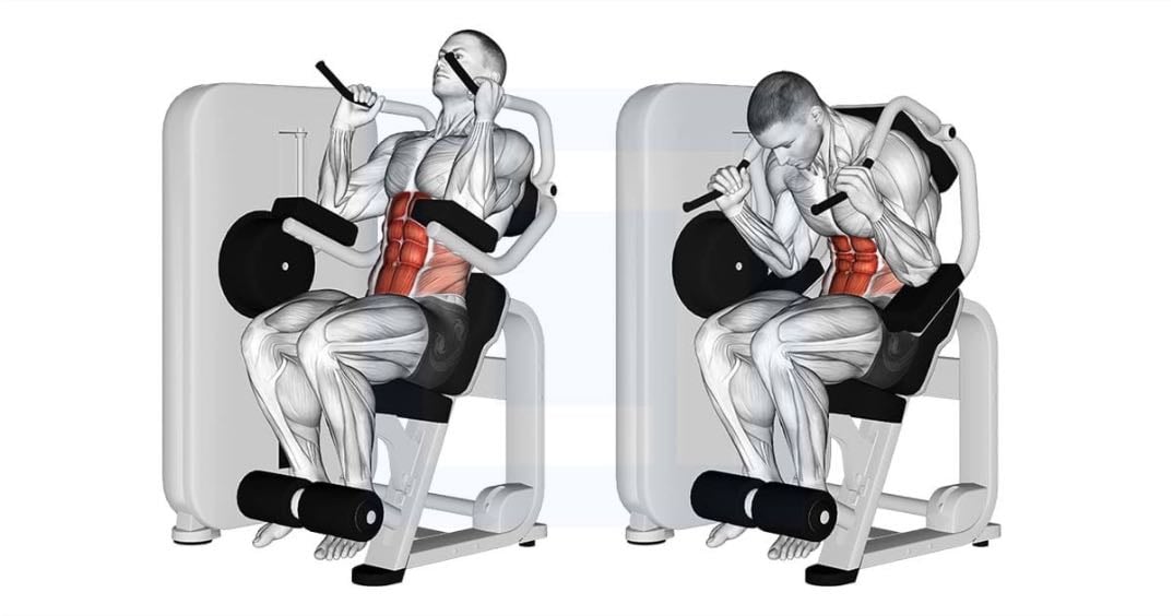 ab crunch machine