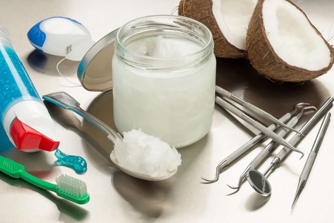 Oil pulling