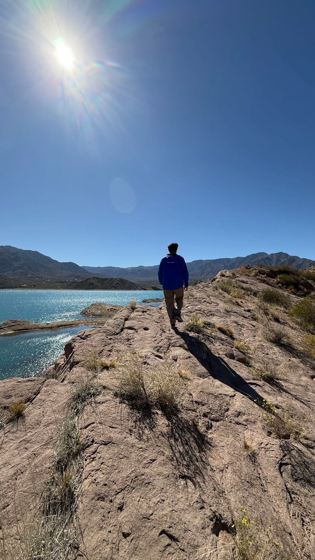 Dique Potrerillos - Trekking
