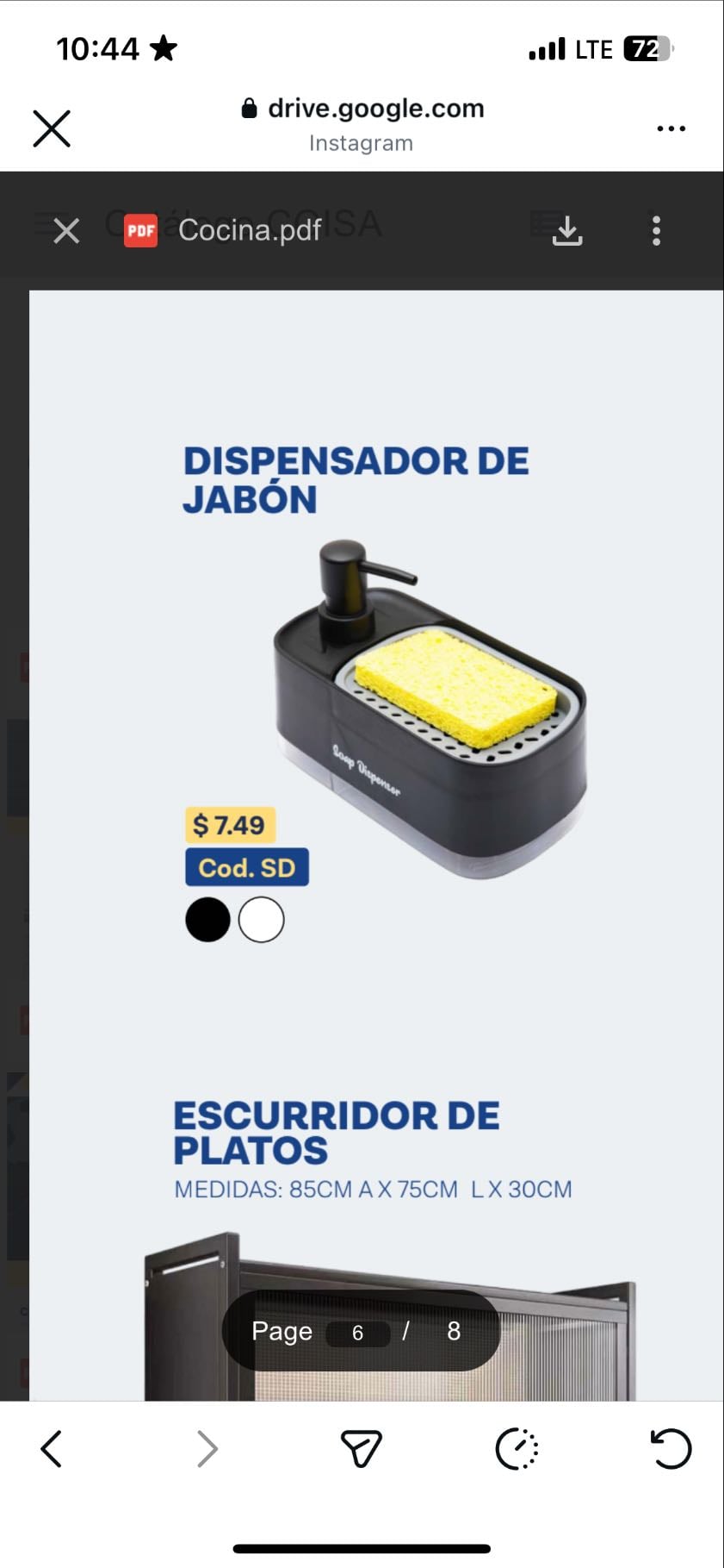 Dispensador de jabón