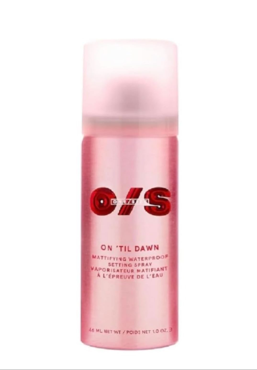 O/S setting spray - €20