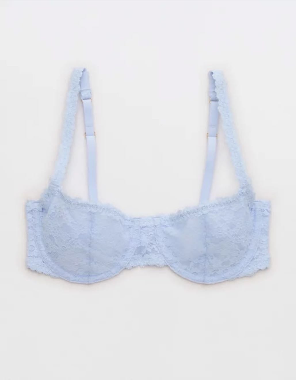 show off vintage lace unlined bra aerie