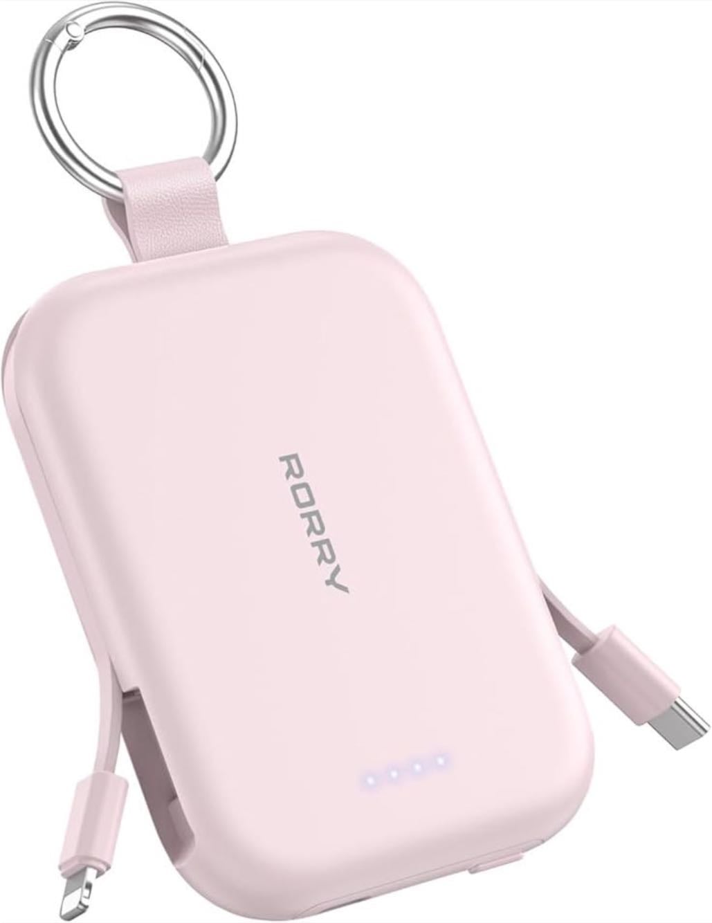 portable pink charger rorry