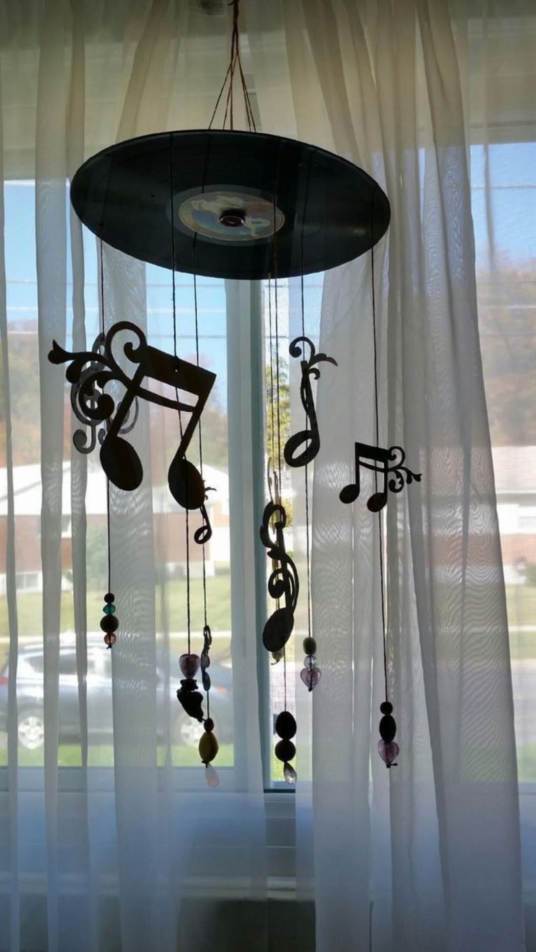 Music Note Windchime