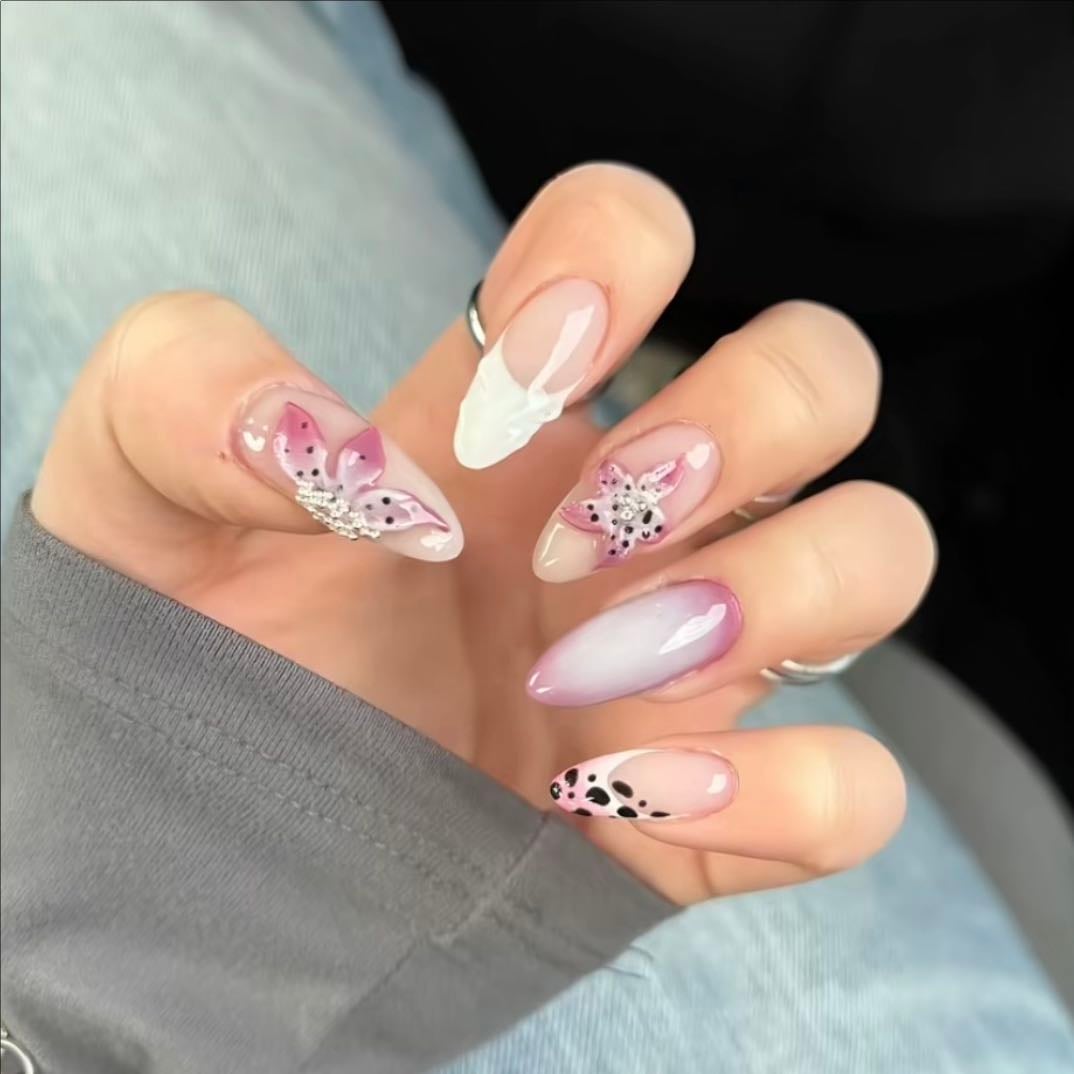 different pinks